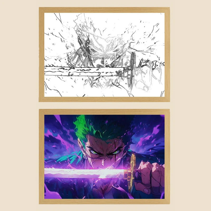 One Piece Creative Photo Frame Nigh