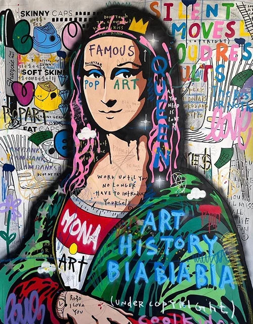 Kaws Modern Graffiti Aesthetic Wall Art