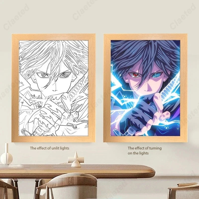 Anime LED Lighting Painting Animation Nightlight