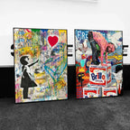 Abstract Graffiti Street Art Funny