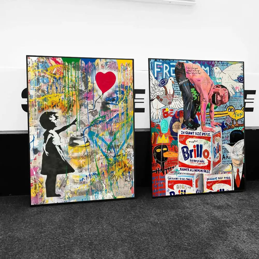 Abstract Graffiti Street Art Funny