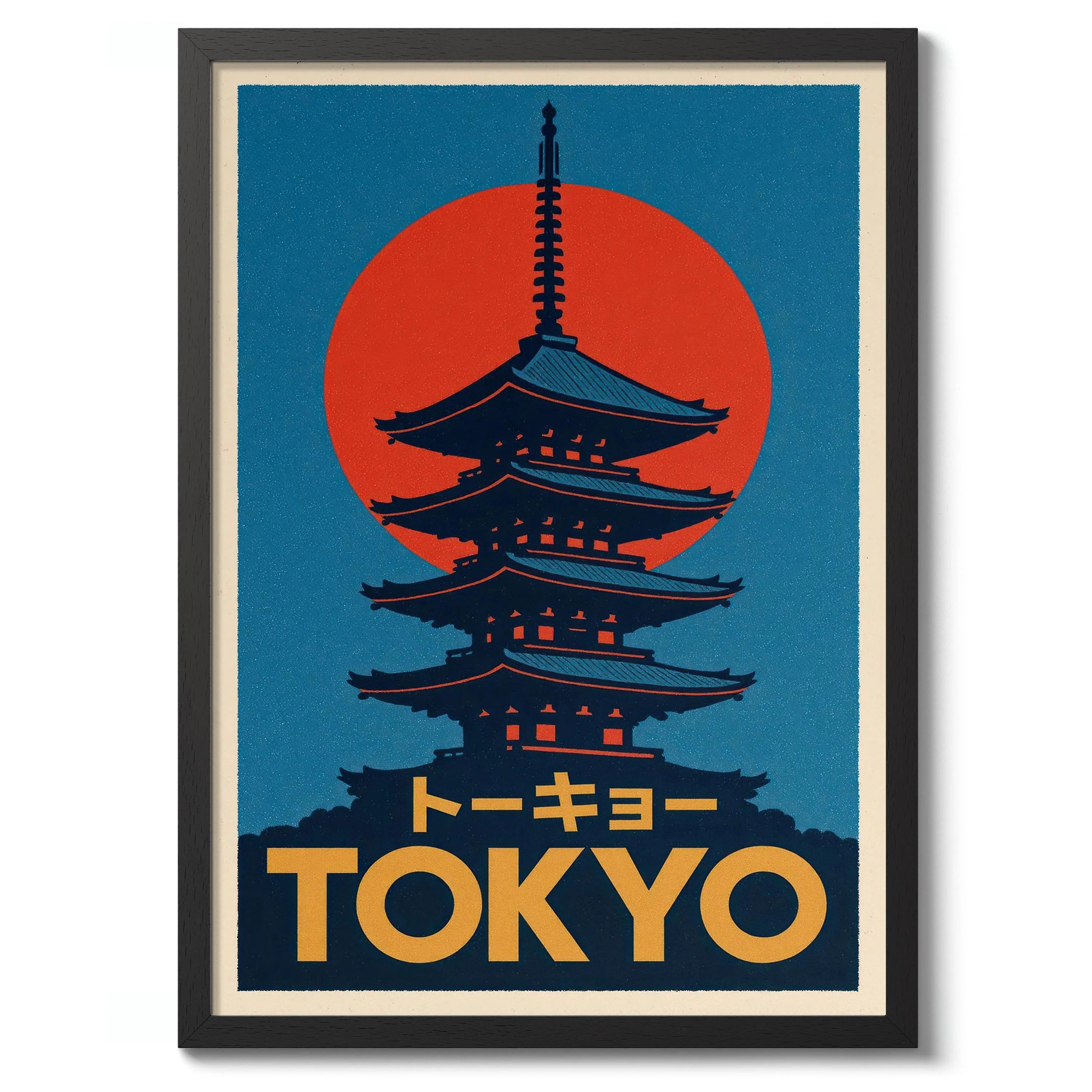 Japanese Tokyo Teahouse Canvas Print