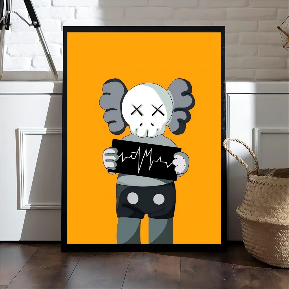 Kaws Cartoon Abstract Graffiti