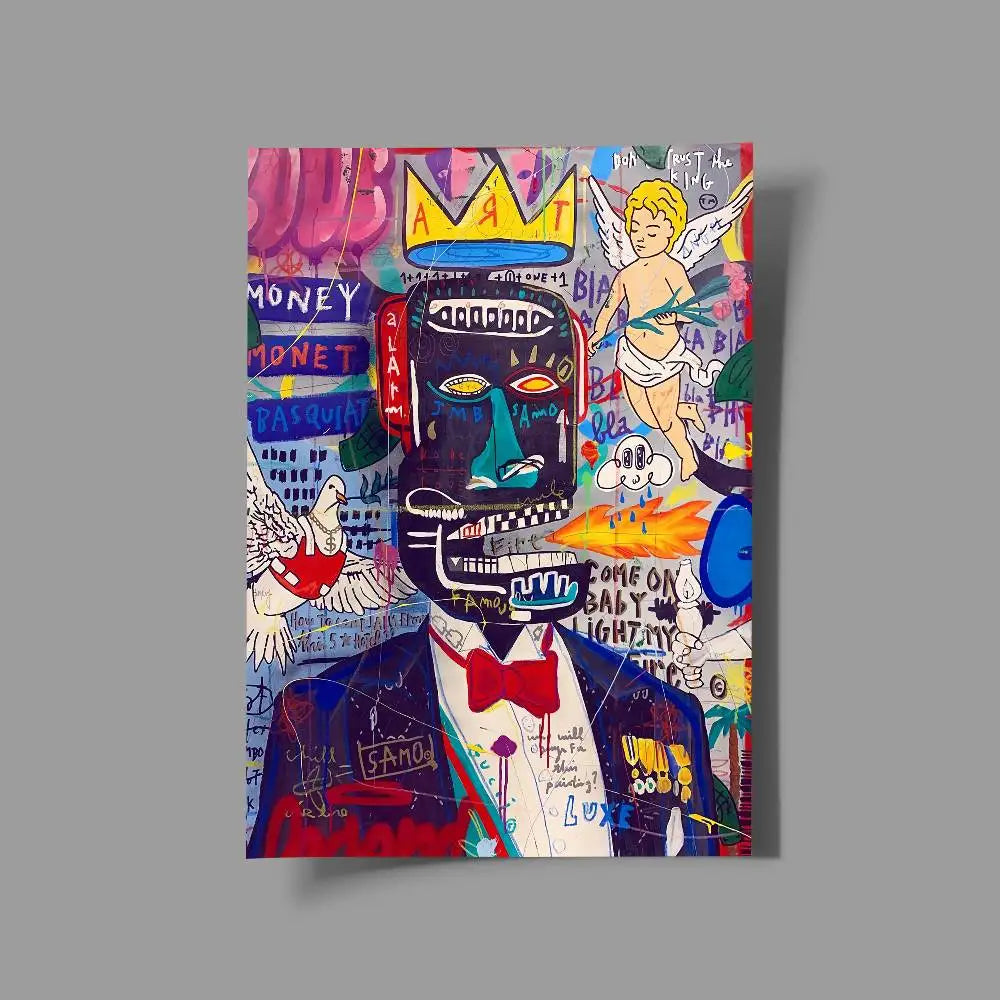 Abstract Graffiti Street Art Funny