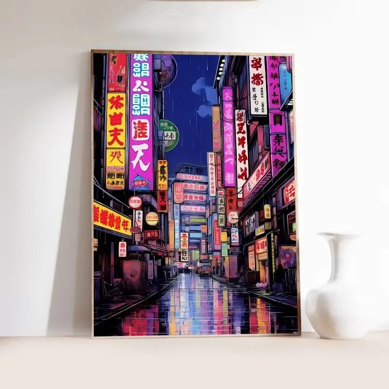 Japanese Tokyo Teahouse Canvas Print