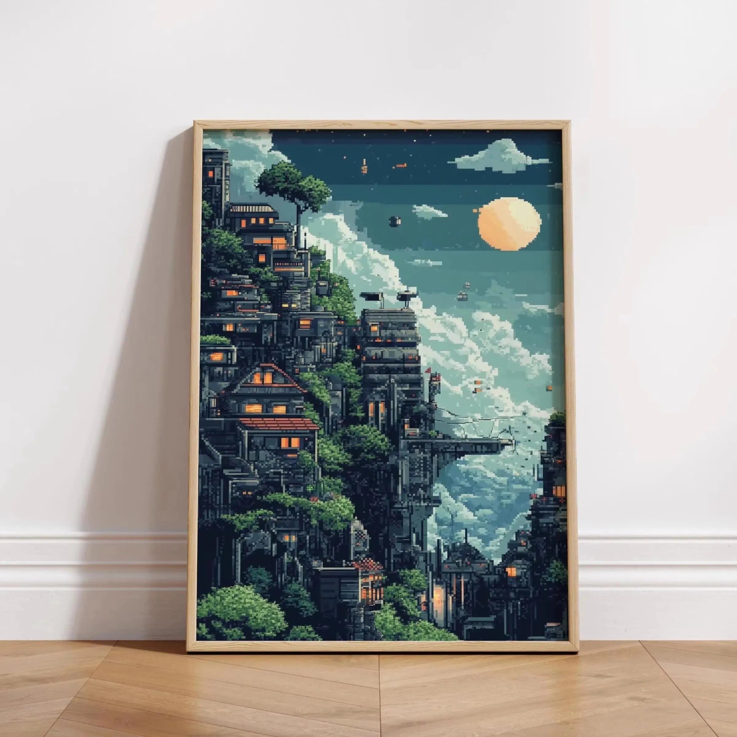 Japanese Tokyo Teahouse Canvas Print