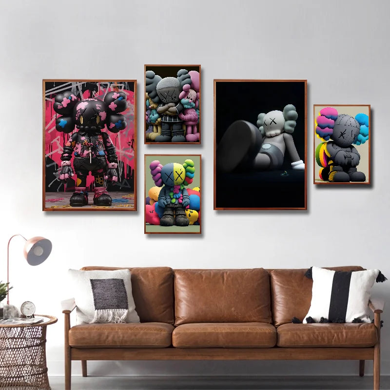 Kaws Popular Trends Cartoon Fashion