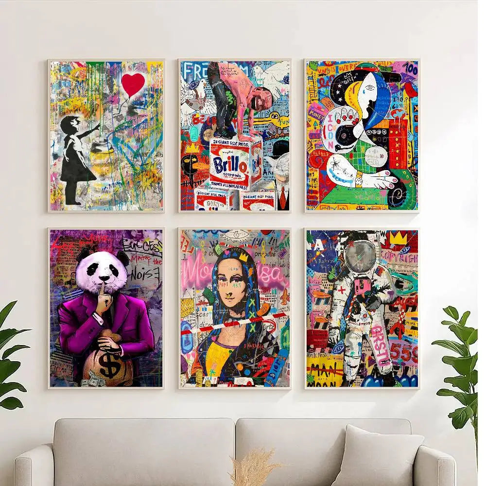 Abstract Graffiti Street Art Funny