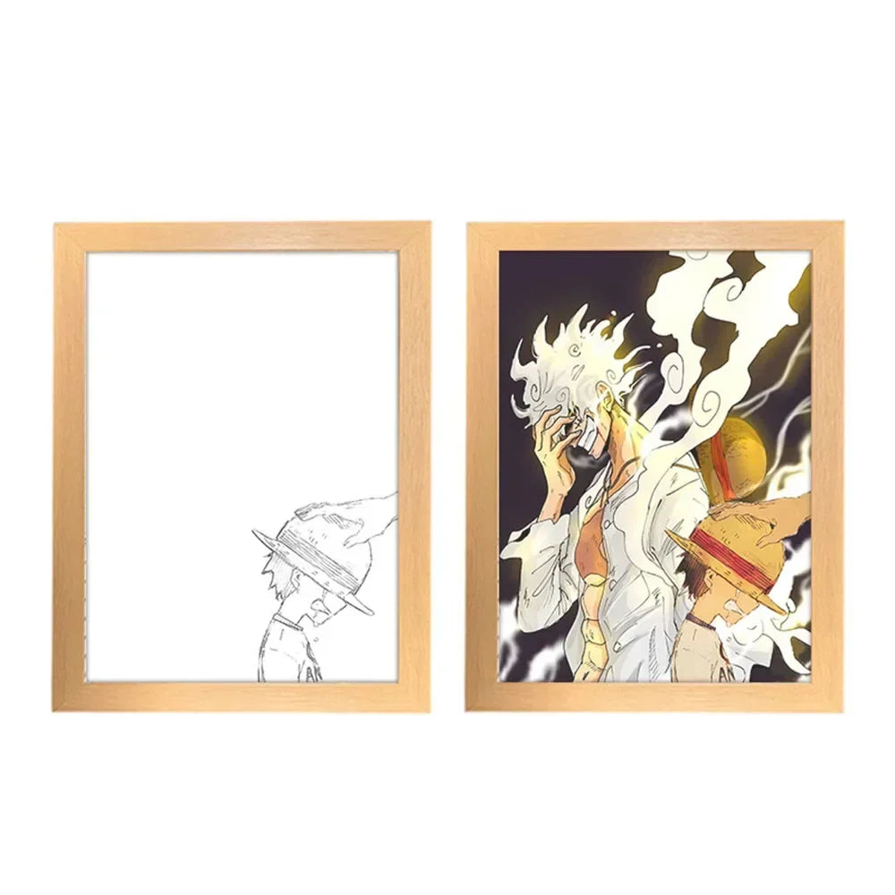 One Piece Creative Photo Frame Nigh