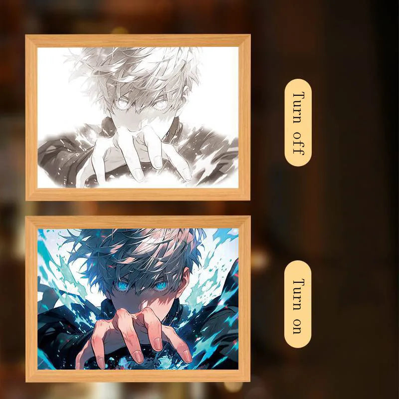 Anime JJK Figure Led Night Light