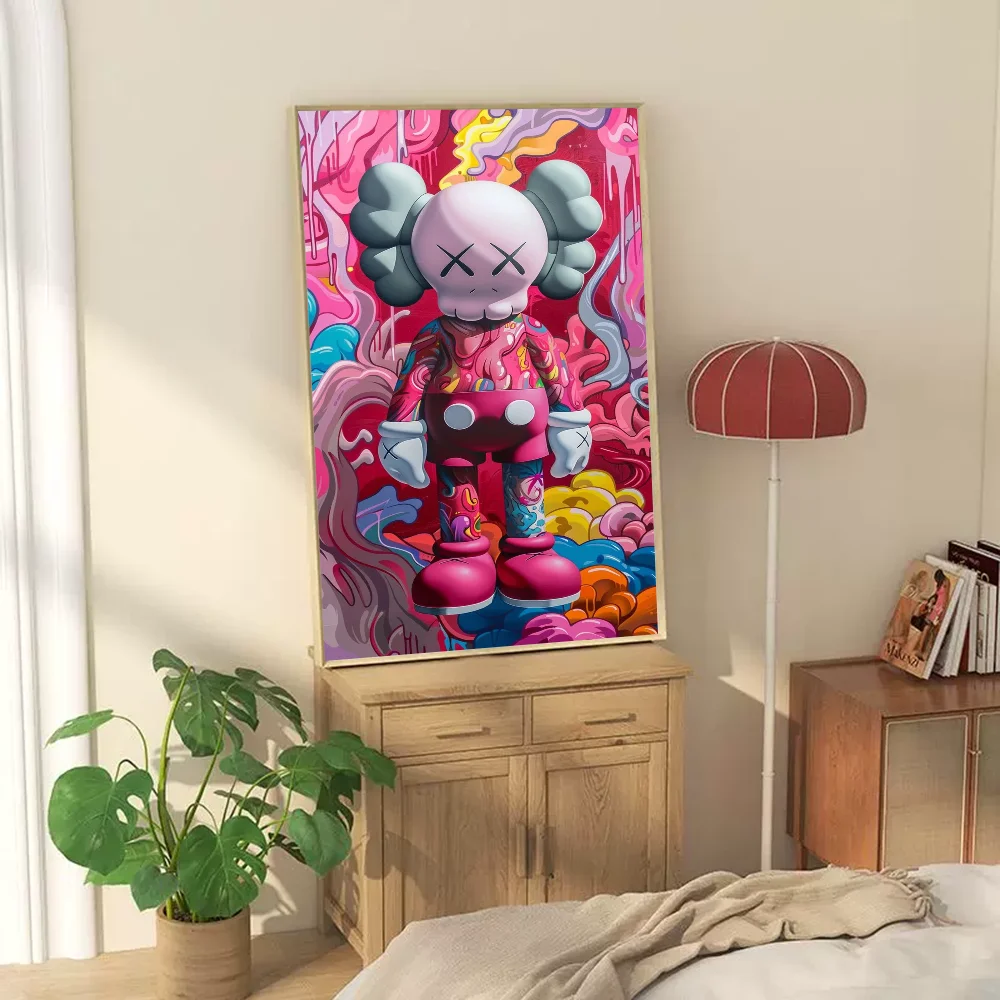 Kaws Cartoon Abstract Graffiti