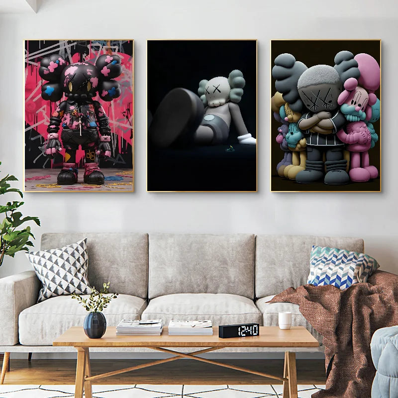 Kaws Popular Trends Cartoon Fashion