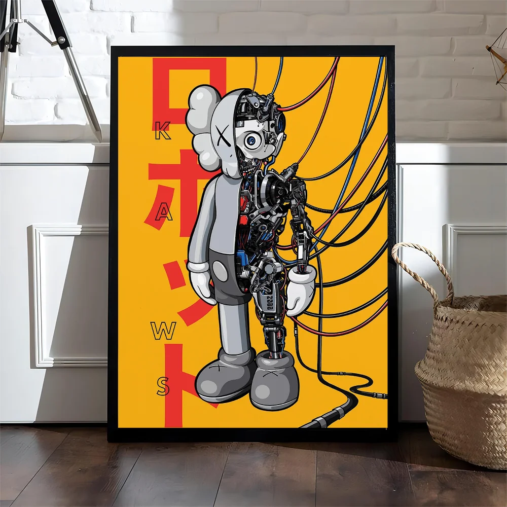 Kaws Cartoon Abstract Graffiti