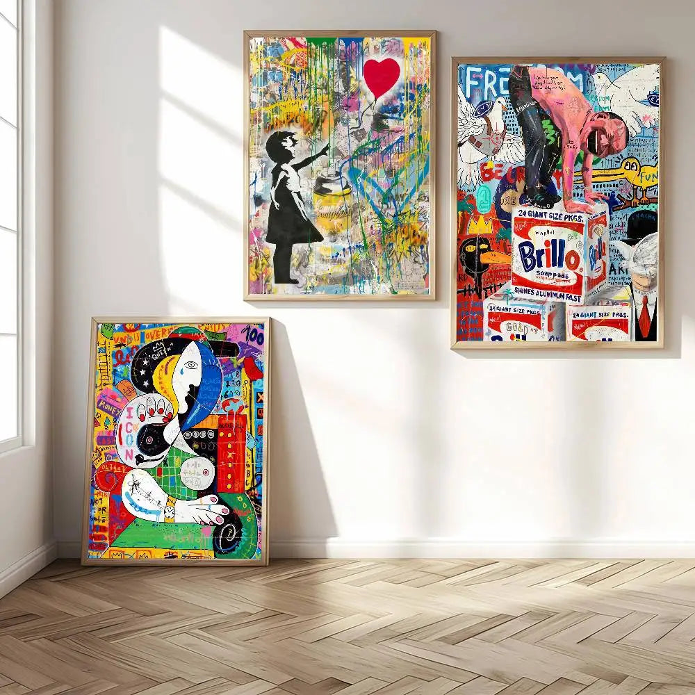 Abstract Graffiti Street Art Funny