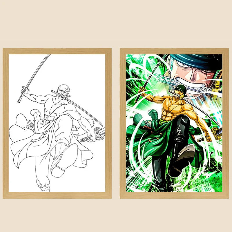 One Piece Creative Photo Frame Nigh