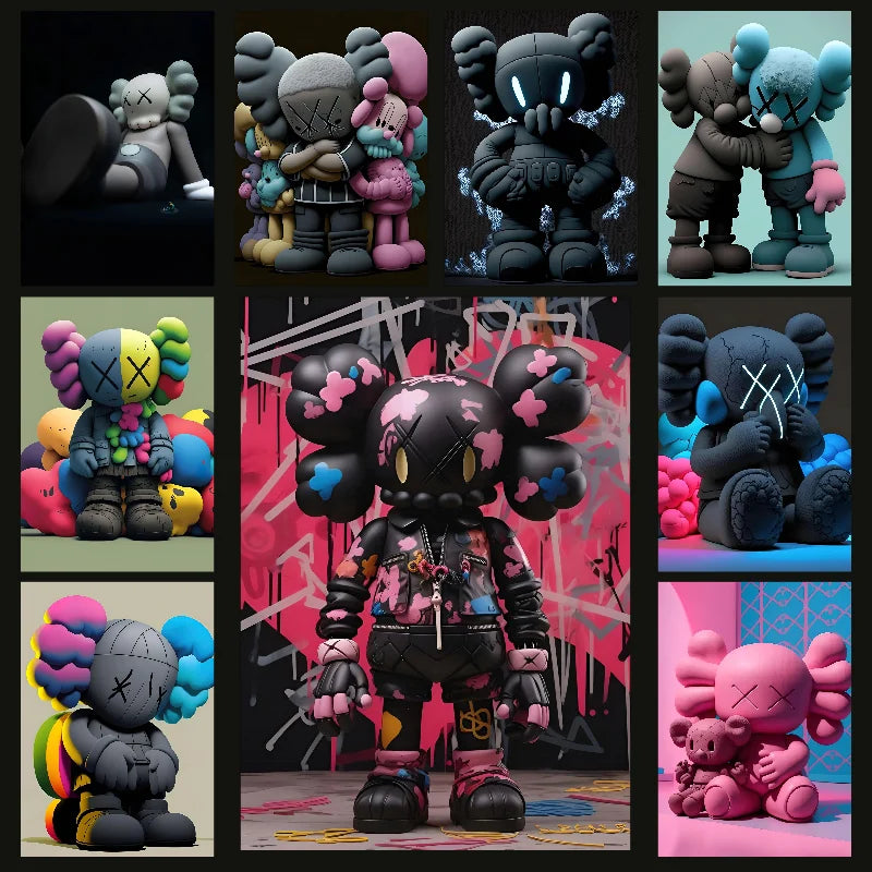 Kaws Popular Trends Cartoon Fashion