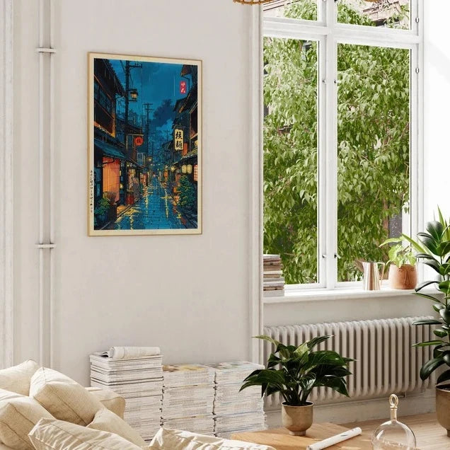 Japanese Tokyo Teahouse Canvas Print