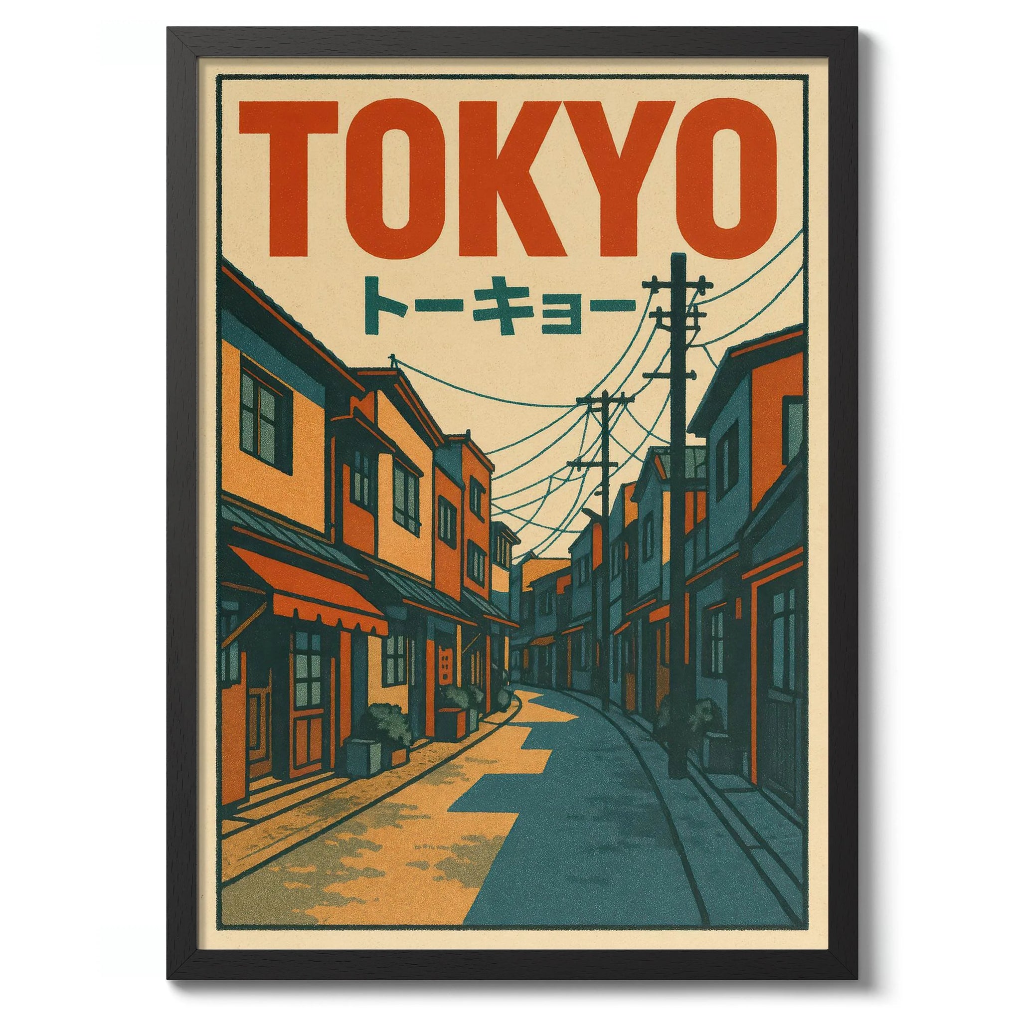 Japanese Tokyo Teahouse Canvas Print