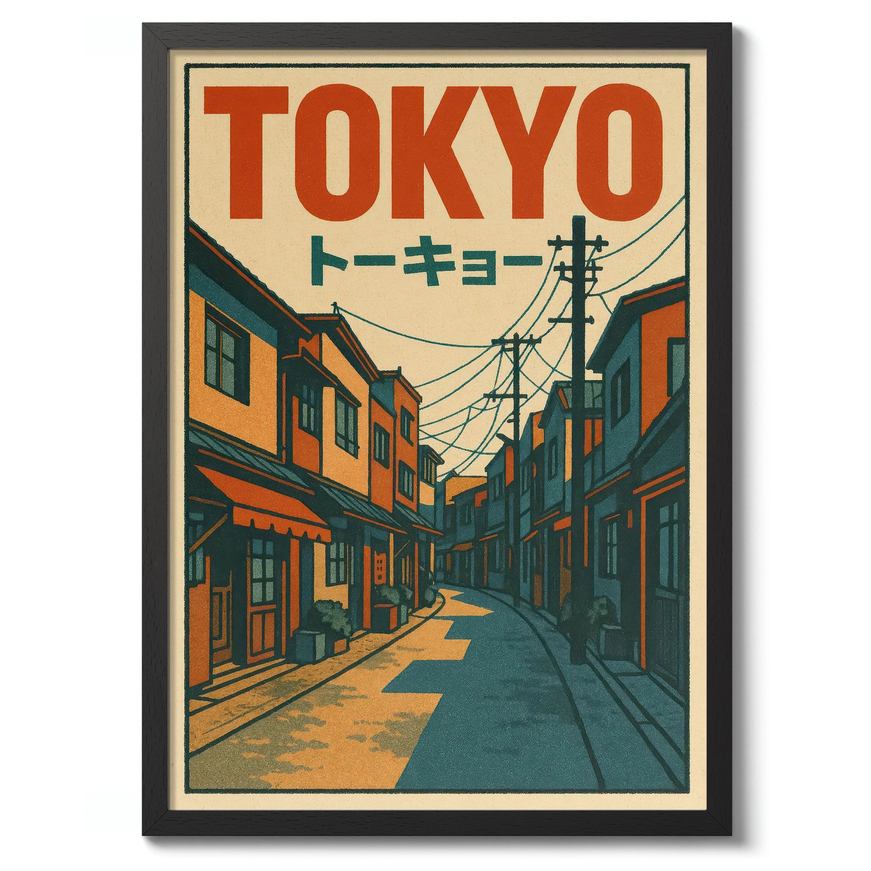 Japanese Tokyo Teahouse Canvas Print