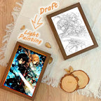 Anime Figure Sword Art Online Light Painting