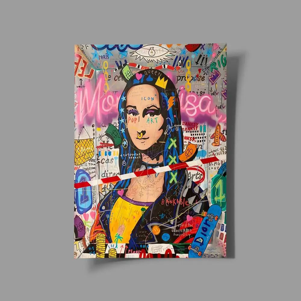 Abstract Graffiti Street Art Funny