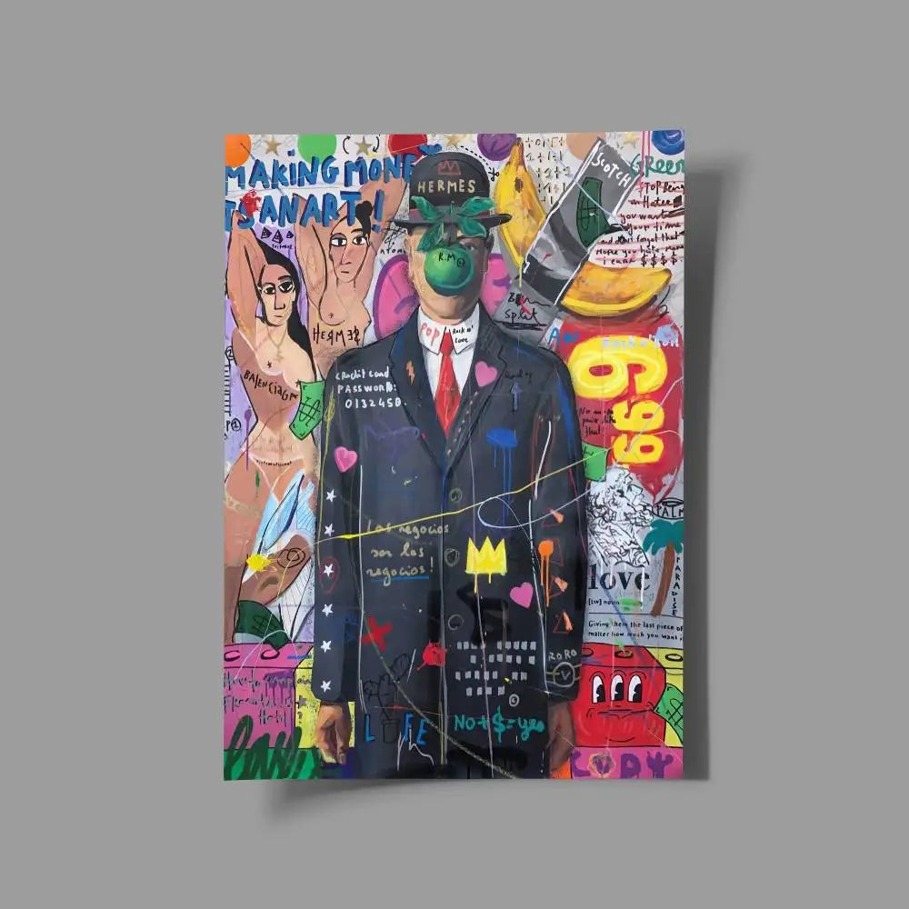 Abstract Graffiti Street Art Funny