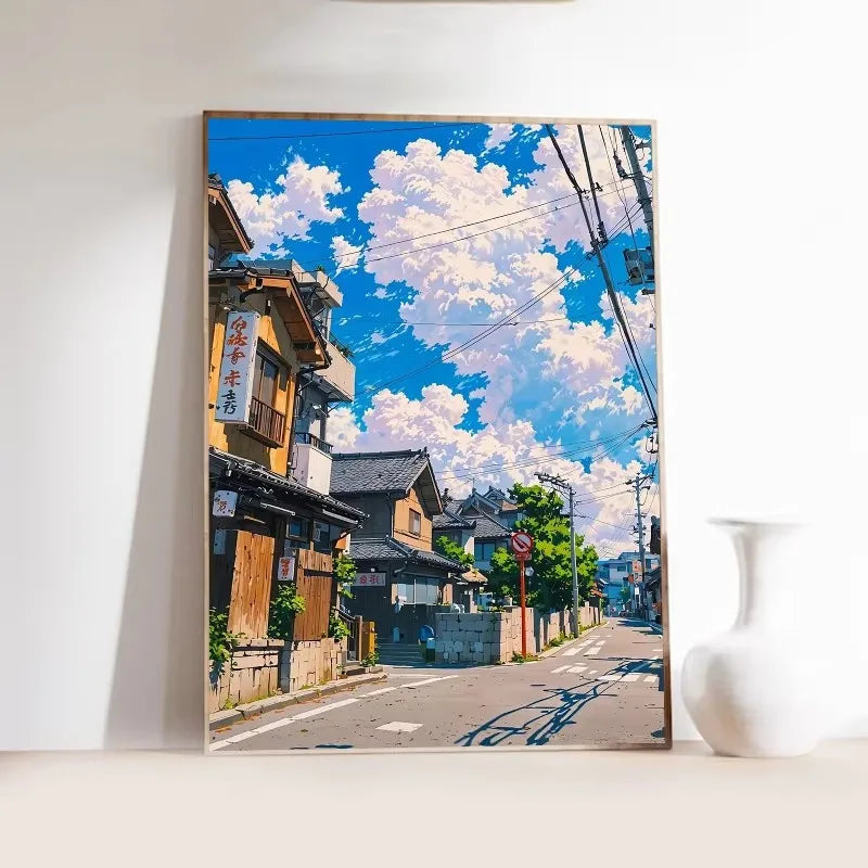 Japanese Tokyo Teahouse Canvas Print