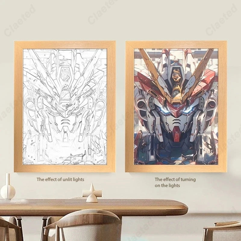 Anime LED Lighting Painting Animation Nightlight