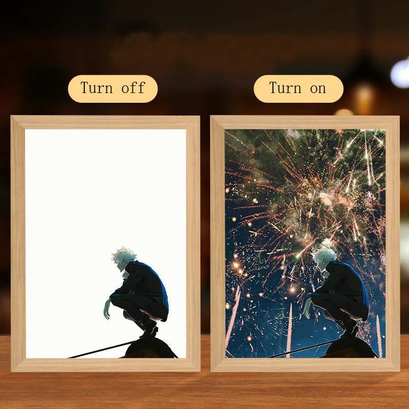 Anime JJK Figure Led Night Light