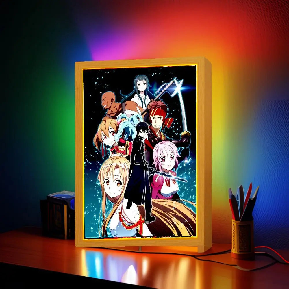 Anime Figure Sword Art Online Light Painting