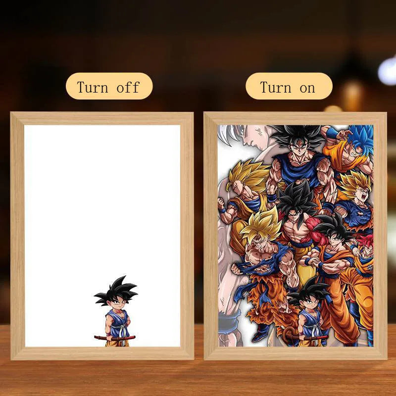 Anime JJK Figure Led Night Light