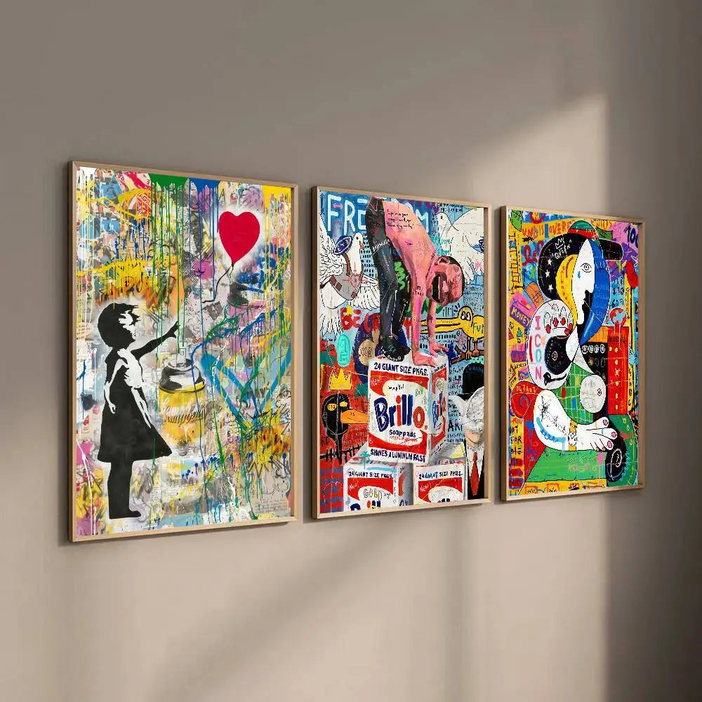 Abstract Graffiti Street Art Funny