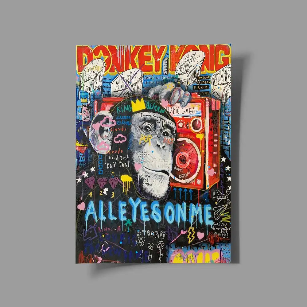 Abstract Graffiti Street Art Funny