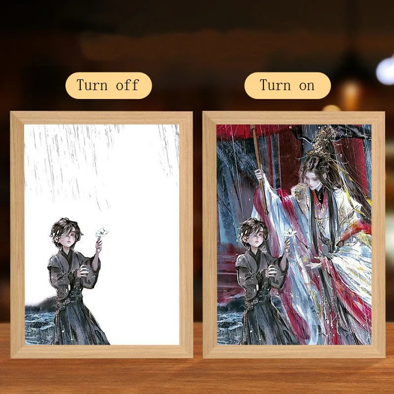 Anime JJK Figure Led Night Light