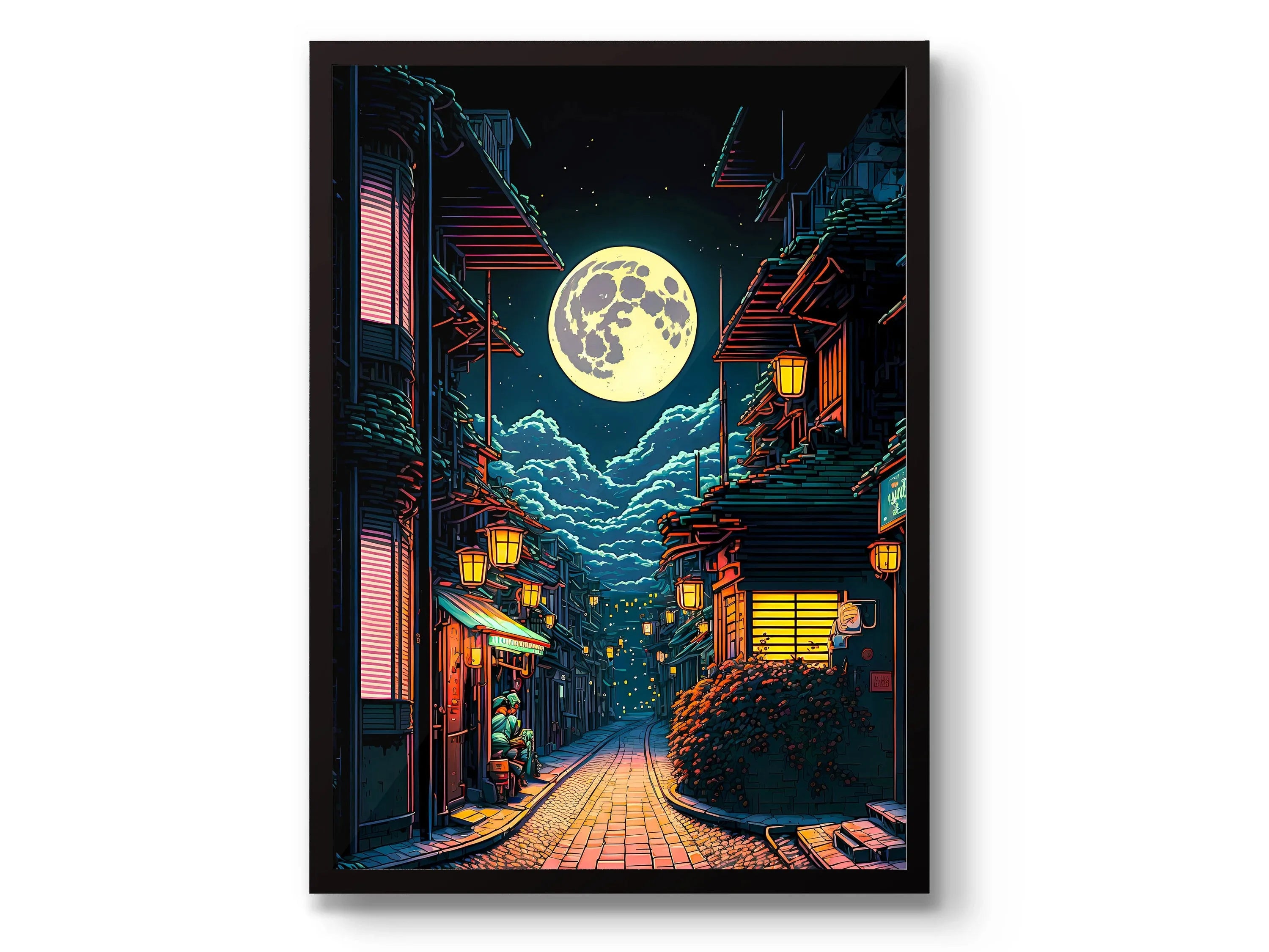 Japanese Tokyo Teahouse Canvas Print
