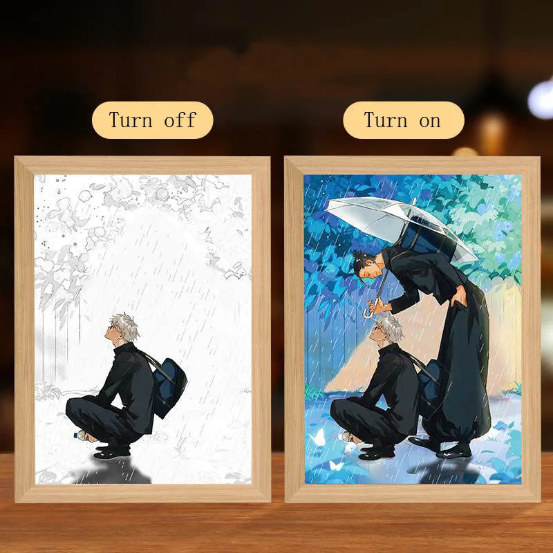 Anime JJK Figure Led Night Light