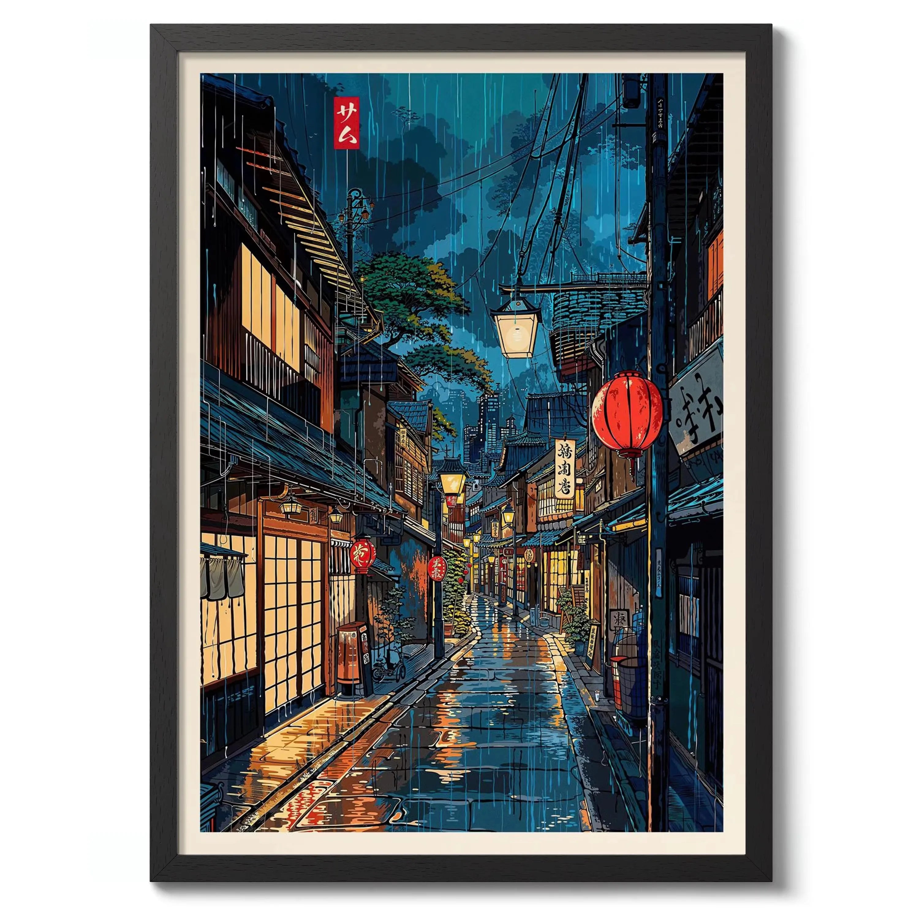 Japanese Tokyo Teahouse Canvas Print