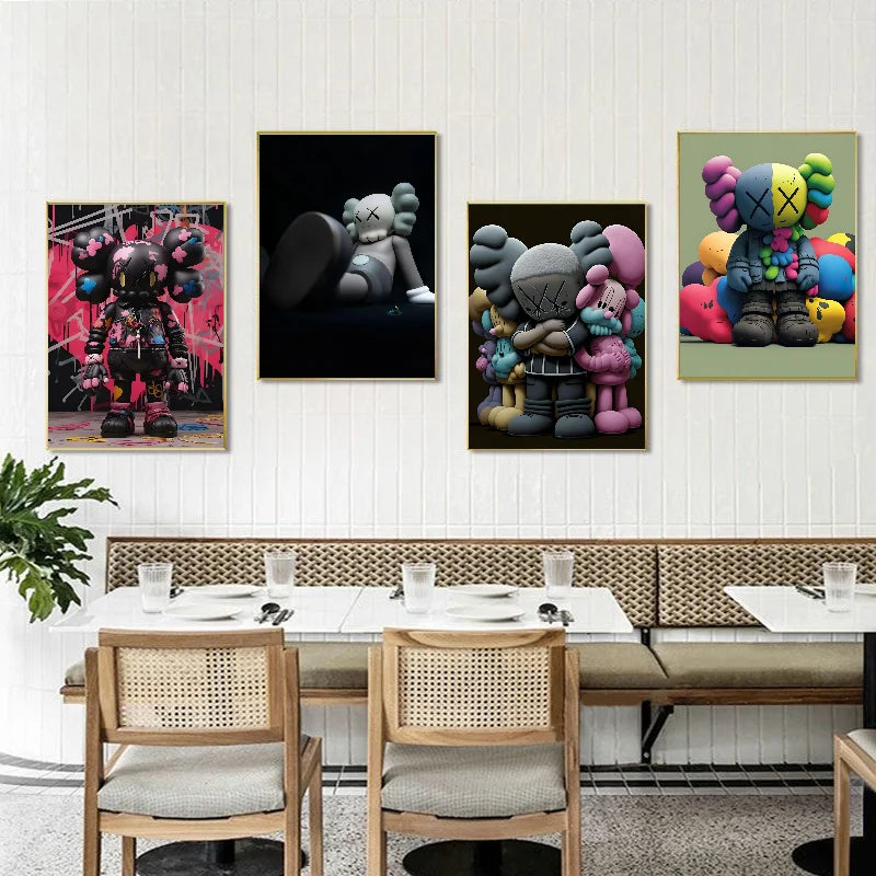 Kaws Popular Trends Cartoon Fashion