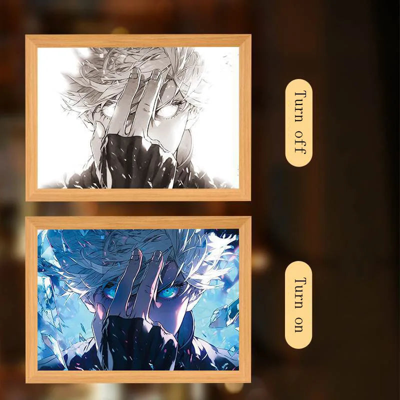 Anime JJK Figure Led Night Light