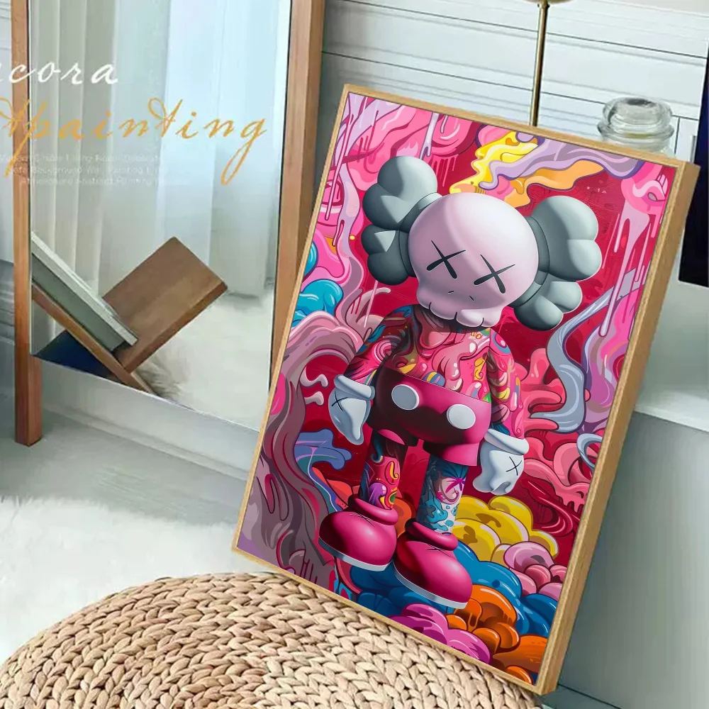 Kaws Cartoon Abstract Graffiti