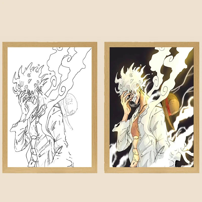 One Piece Creative Photo Frame Nigh