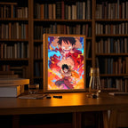 Anime Light Painting Photo Frame One Piece
