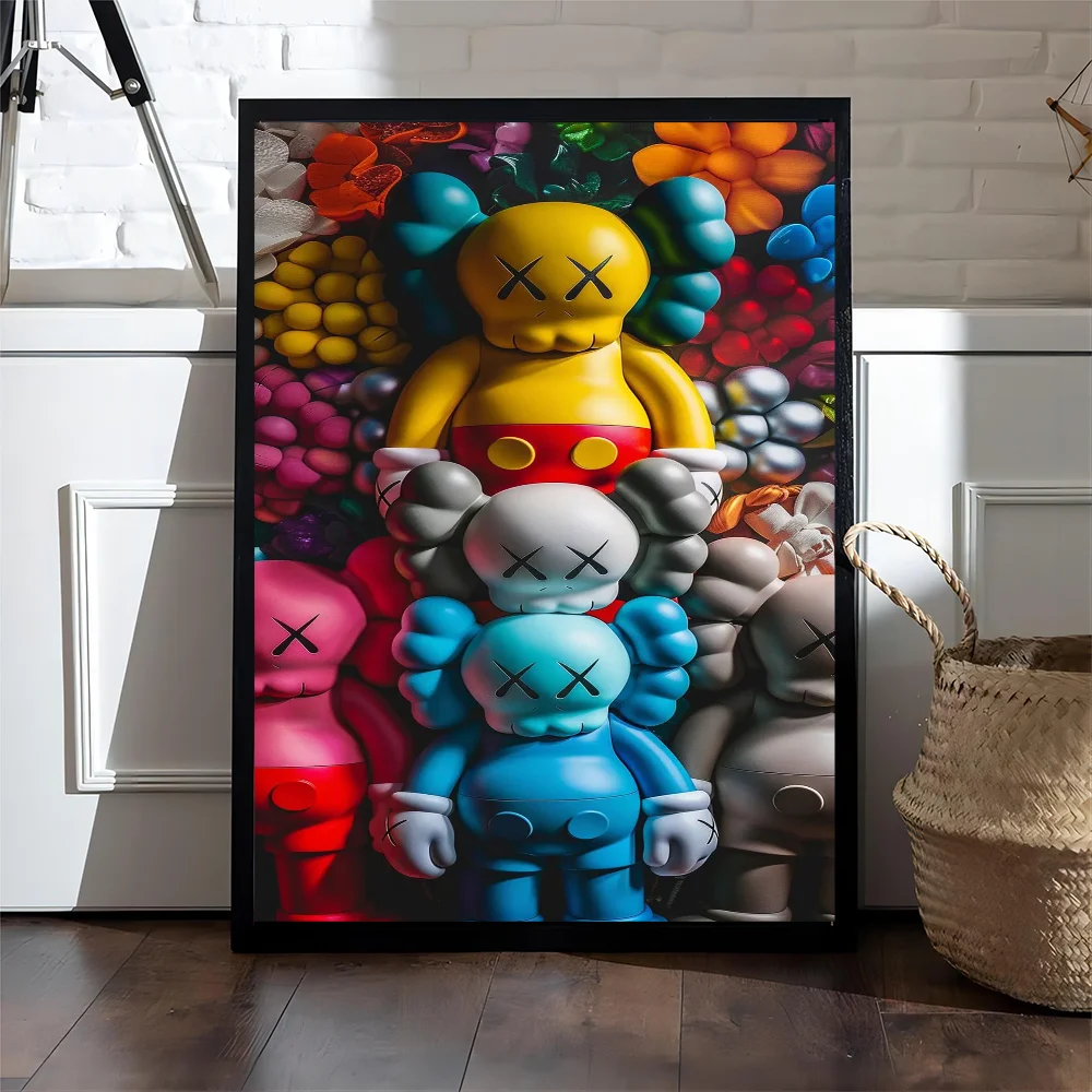 Kaws Cartoon Abstract Graffiti