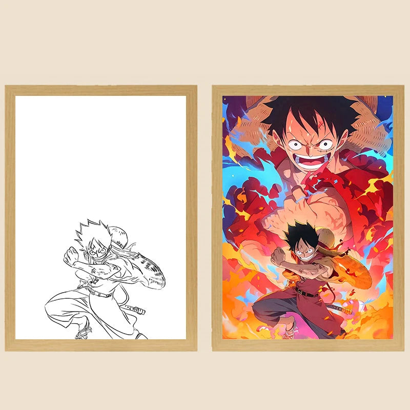 One Piece Creative Photo Frame Nigh