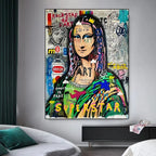 Kaws Modern Graffiti Aesthetic Wall Art