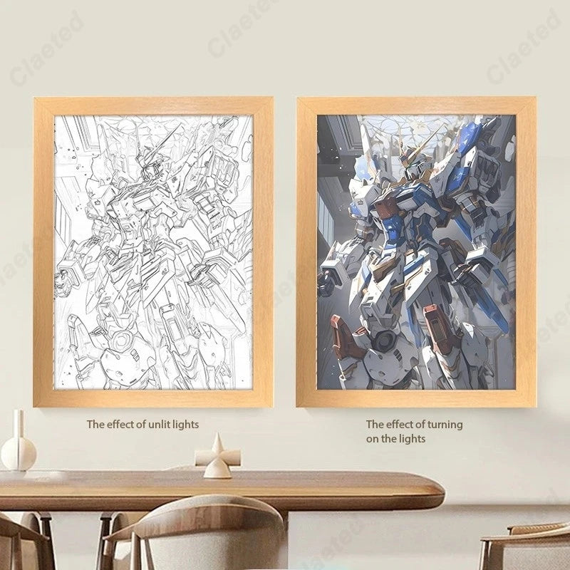 Anime LED Lighting Painting Animation Nightlight