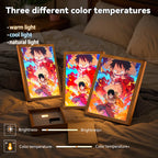 Anime Light Painting Photo Frame One Piece