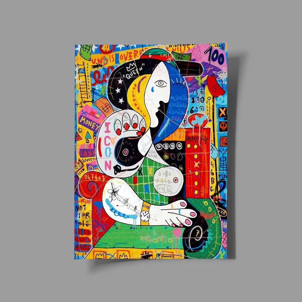 Abstract Graffiti Street Art Funny