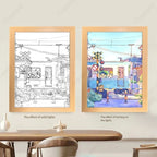 Anime LED Lighting Painting Animation Nightlight