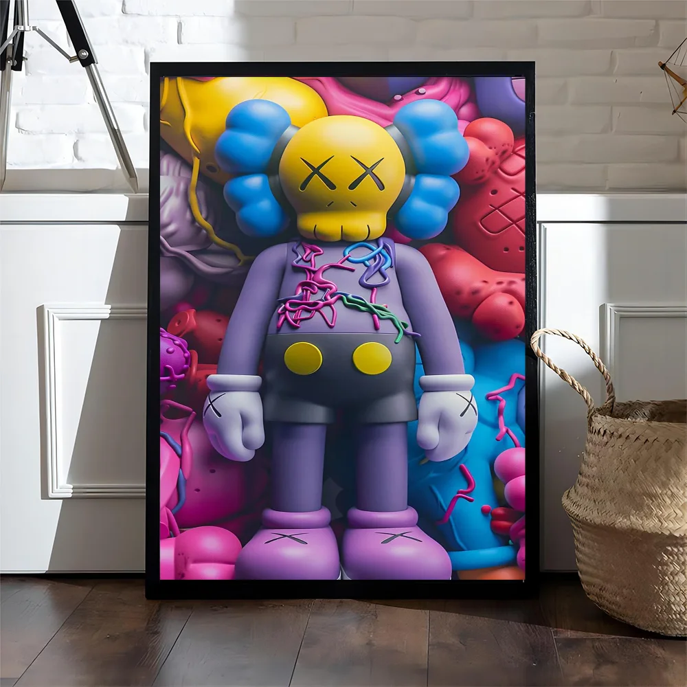 Kaws Cartoon Abstract Graffiti